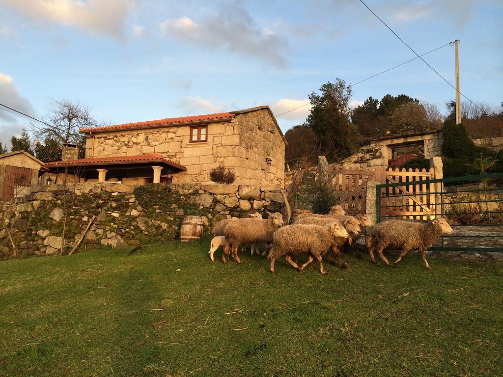 Refugio Dos Cregos Pension Riba de Mouro Buitenkant foto